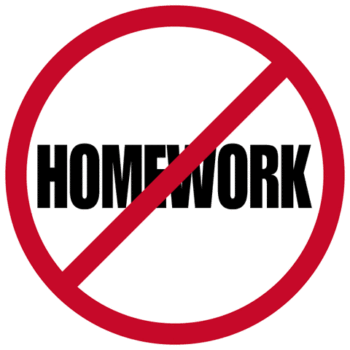 elementary schools no homework
